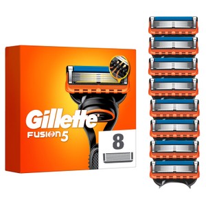 Gillette Fusion 5 Razors For Men 8 Refill Razor Blades 8 per pack