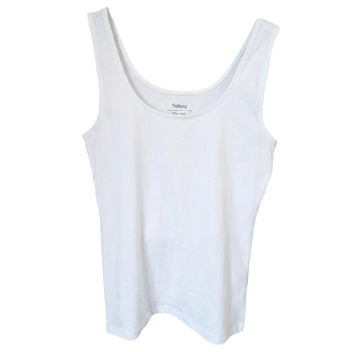 Nutmeg Ladies Size 14 White Vest