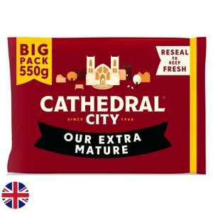 Cathedral City British Extra Mature Cheddar Cheese 550g