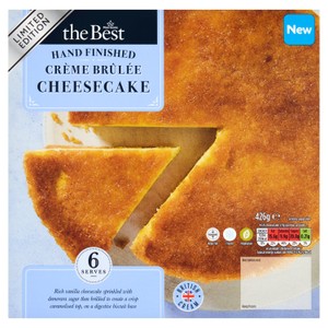 Morrisons The Best Creme Brulee Cheesecake 426g