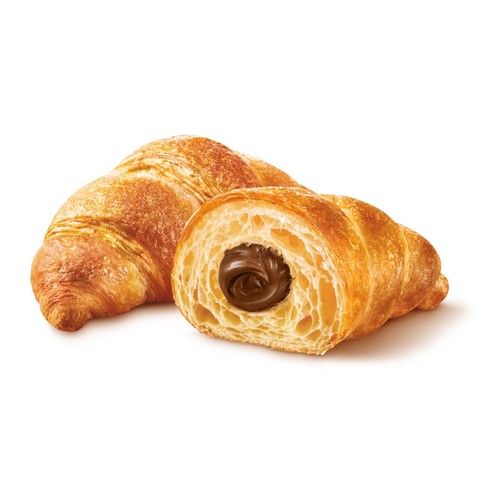Nutella Chocolate & Hazelnut Bake at Home Croissants