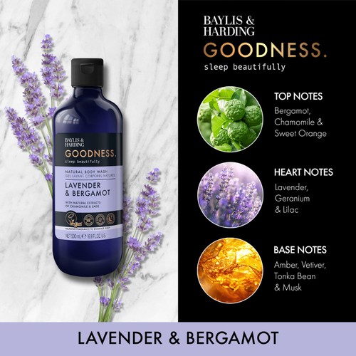 Baylis & Harding Goodness Natural Lavender & Bergamot Body Wash