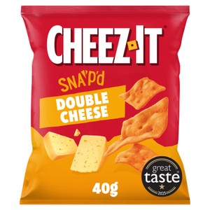 Cheez-It Snap'd Double Cheese Snack Bag   40g