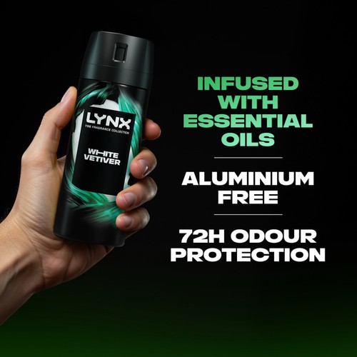 Lynx Body Spray White Vetiver 