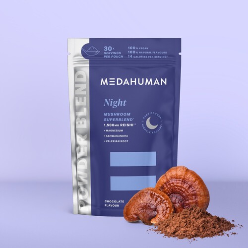 MEDAHUMAN Night Mushroom Superblend Powder  