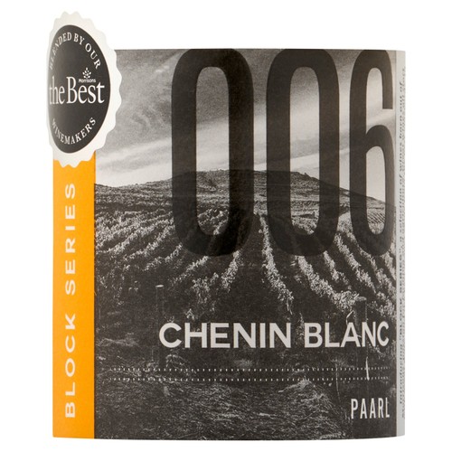 Morrisons The Best Block Series 006 Paarl Chenin Blanc 75CL