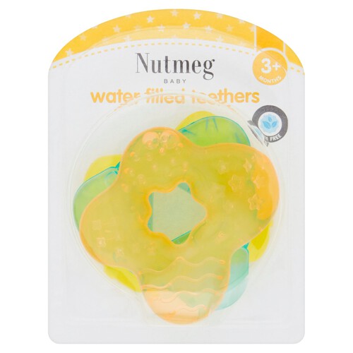  Nutmeg Water Filled Teethers 3M+