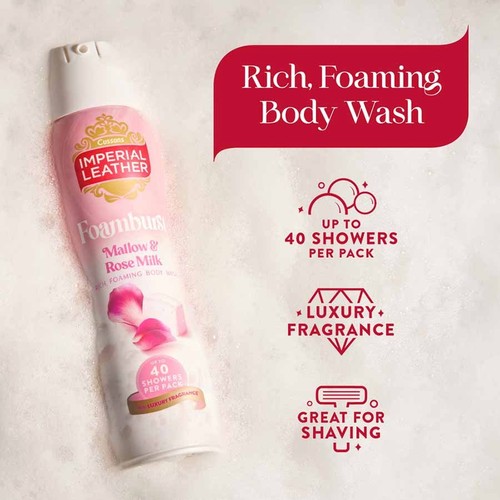 Imperial Leather Foamburst Body Wash Mallow & Cherry Blossom
