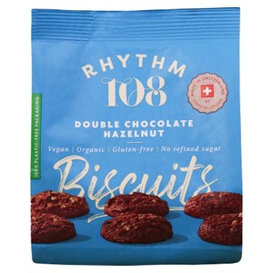 Rhythm 108 Double Chocolate Hazelnut Biscuits 135g