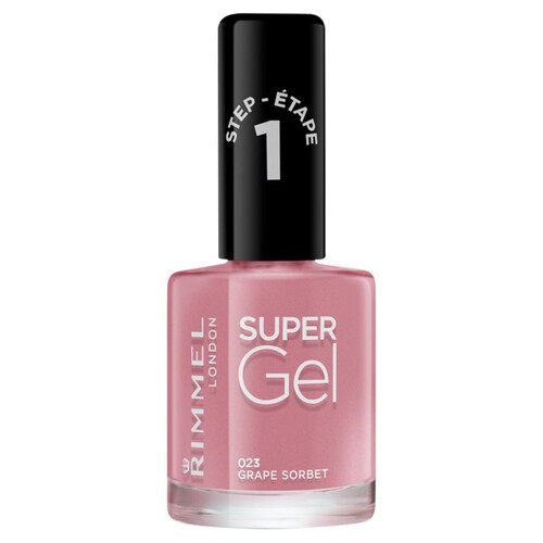 Rimmel London Super Gel Nail Polish Grape Sorbet