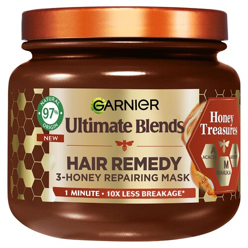 Garnier Ultimate Blends Hair Remedy Honey 