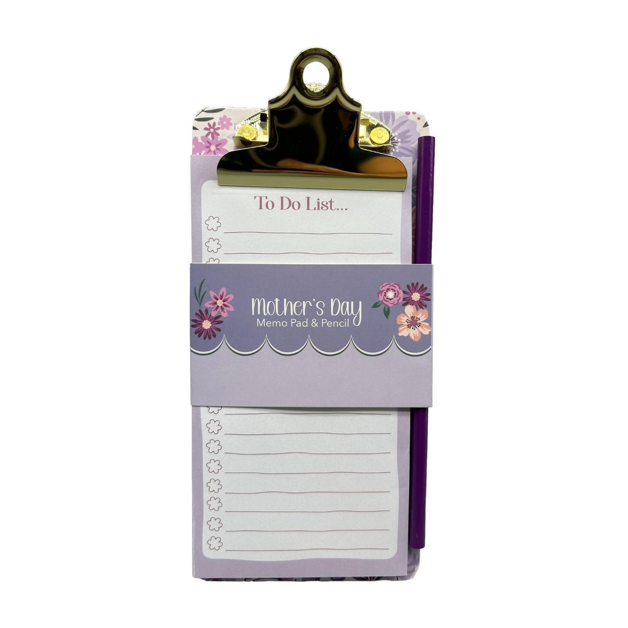 Morrisons Mother's Day Memo Pad & Pencil