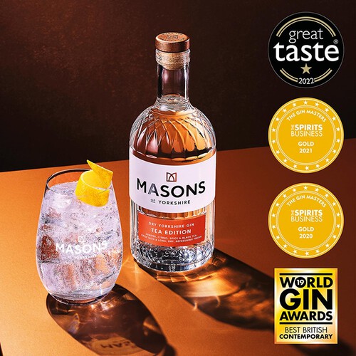 Masons Tea Edition Dry Yorkshire Gin 