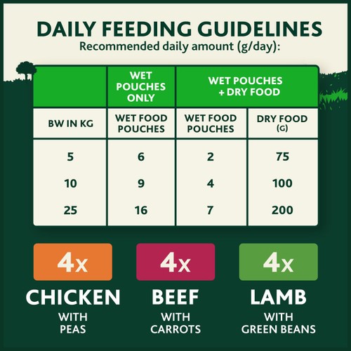 WINALOT Meaty Chunks Mixed in Jelly Wet Dog Food 12x100g