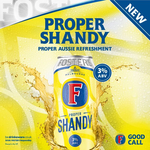 Fosters Lager Shandy 