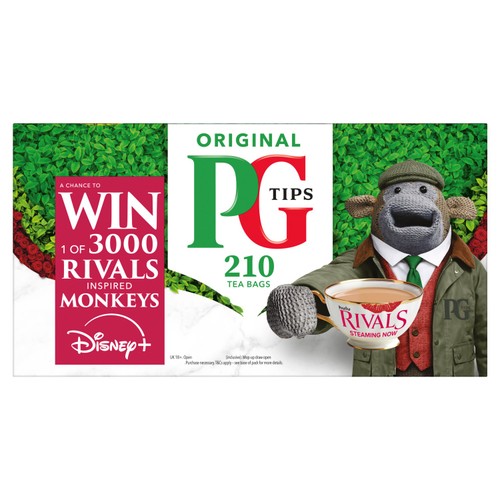 Pg Tips Original 210 Tea Bags 