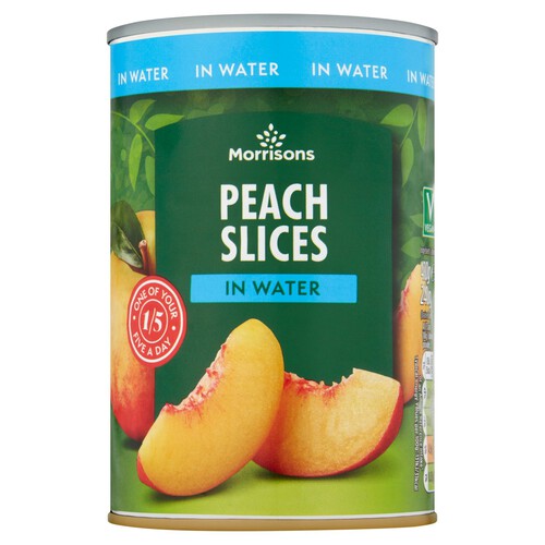 Morrisons Peach Slices In Water (410g)