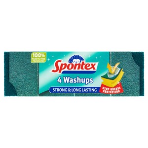 Spontex Bathroom Sponge Scourer