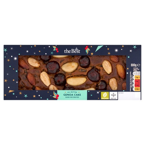 Morrisons Christmas All Butter Genoa Cake 800g