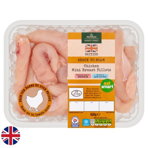 Morrisons british chicken mini fillets