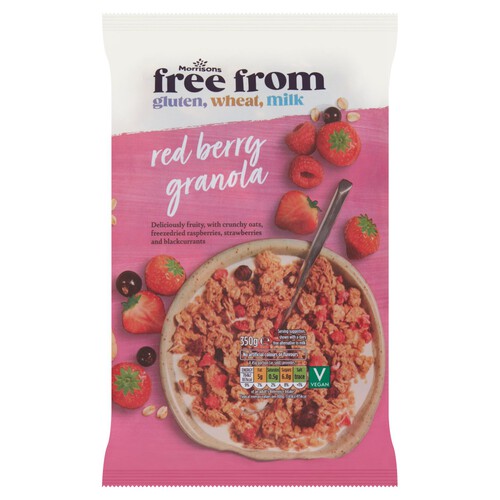 Morrisons Free From Red Berry Granola 