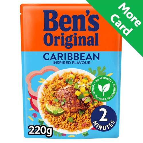 Bens Original Caribbean Microwave Rice 