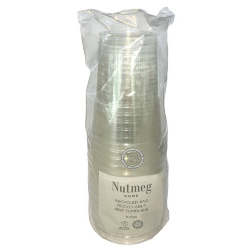 Nutmeg Home Pint Recyclable Plastic Tumbler