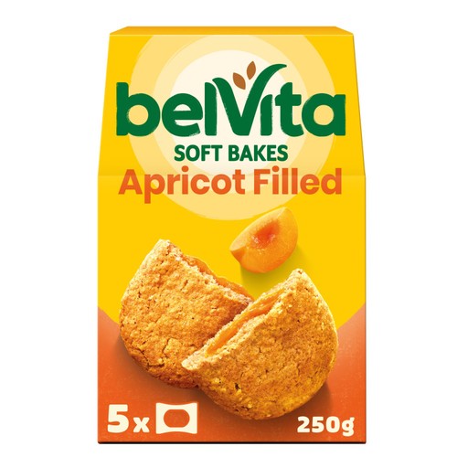 Belvita Soft Bakes Apricot Filled Cereal Snack Bars Multipack
