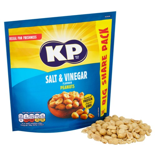 KP Salt & Vinegar Peanuts 390g