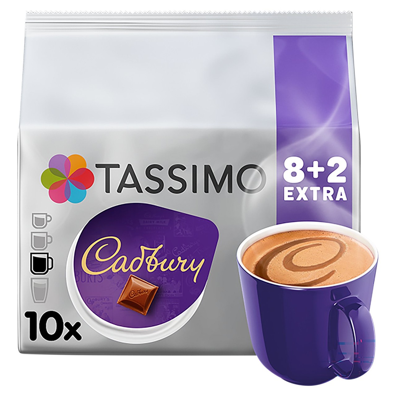 Tassimo Cadbury Hot Chocolate 10 Cups