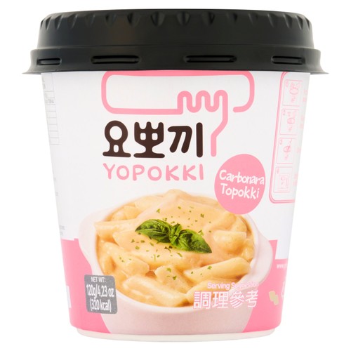 Yopokki Carbonara Topokki Cup 