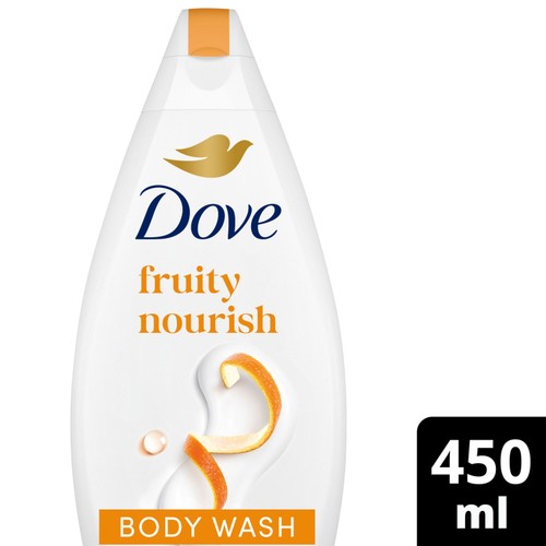 Dove Fruity Nourish Body Wash Shower Gel  450ml