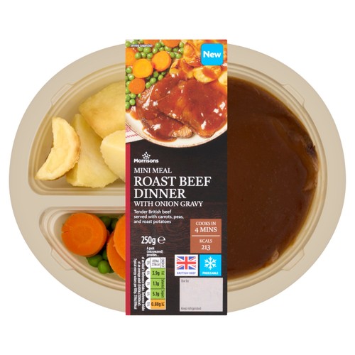 Morrisons Roast Beef Dinner 250g