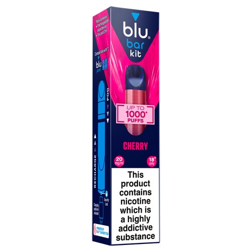 Blu Bar Pod Kit Cherry 20mg - Morrisons Online Groceries & Offers Blu Bar Pod Kit Cherry 20mg - Morrisons Online Groceries & Offers
