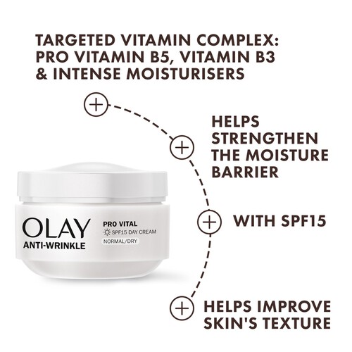 Olay Anti Wrinkle Anti-ageing Day Cream Moisturiser 