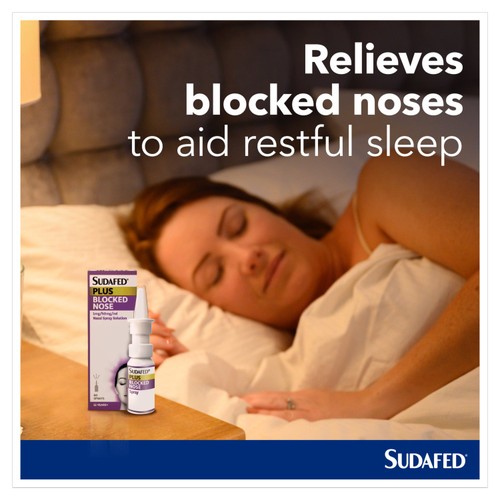 Sudafed Plus Blocked Nose Spray 