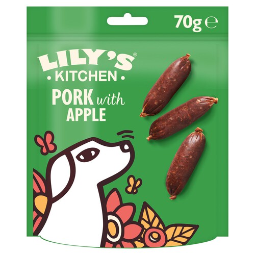 Lily's Kitchen Cracking Pork & Apple Sausages 