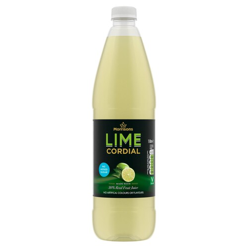 Morrisons Lime Cordial 