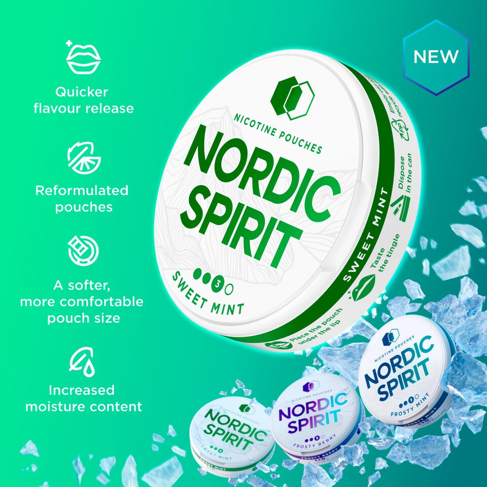 Nordic Spirit Sweet Mint Strong 20mg Morrisons Online Groceries & Offers