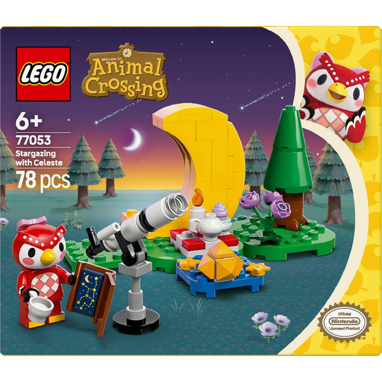 Lego Animal Crossing Stargazing With Celeste