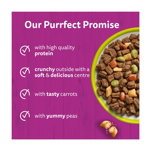 Whiskas 1+ Lamb Adult Dry Cat Food