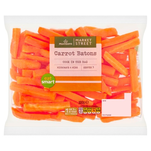 Morrisons carrot batons