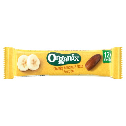 Organix Banana & Date Organic Fruit Snack Bars Multipack