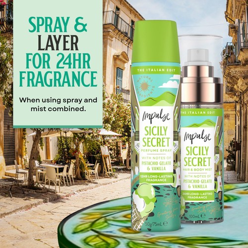 Impulse Sicily Secret Body Spray 75ml