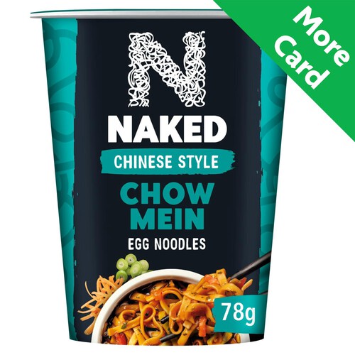 Naked Noodle Chow Mein Pot Snack