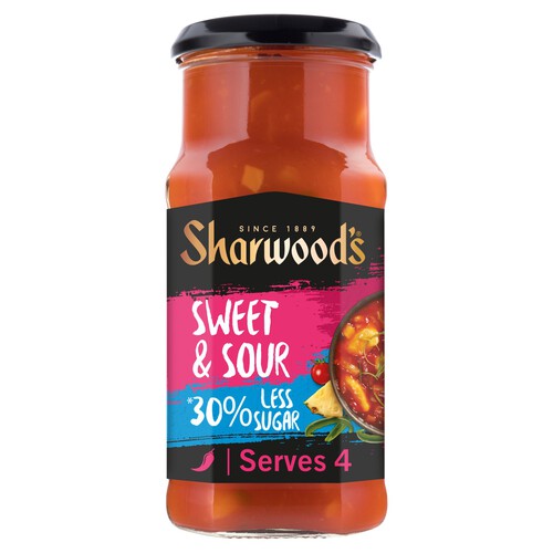 Sharwood's Cooking Sauce Sweet & Sour 30% Less Sugar