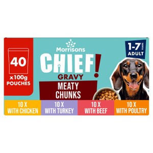 Morrisons Mixed Dog Food In Gravy