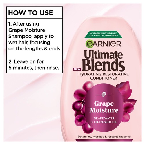 Ganrier Ultimate Blends Grape Moisture Hydrating Conditioner