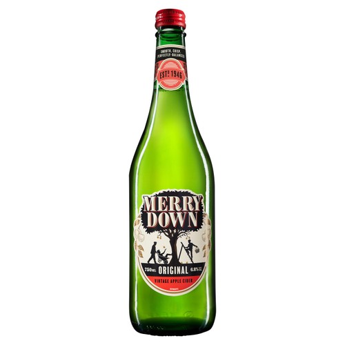 Merrydown Original Vintage Apple Cider Bottle