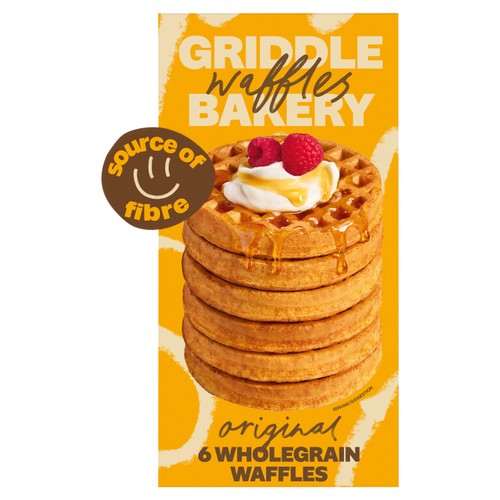 Griddle 6 Wholegrain Waffles Original